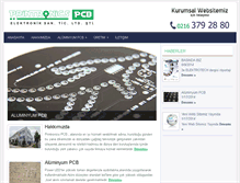 Tablet Screenshot of aluminyumpcb.org